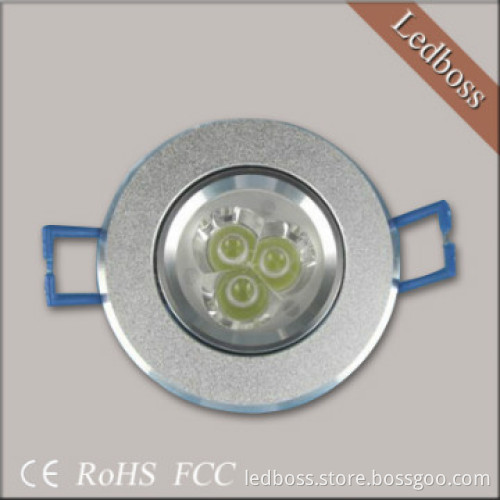 3W Single LED Ceiling Lights